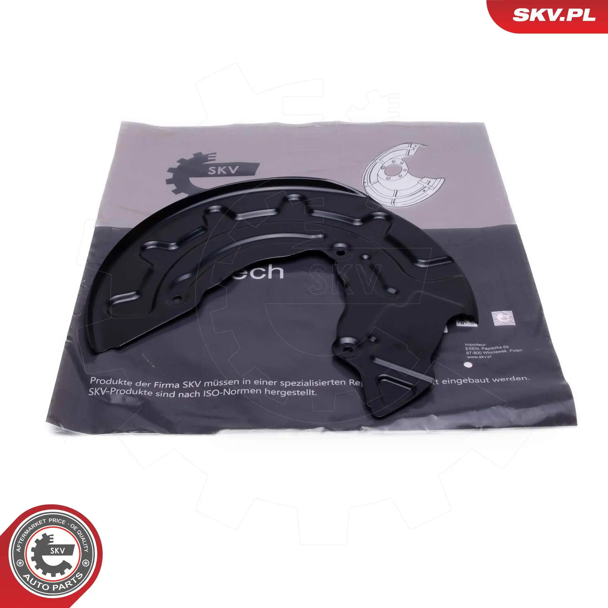 Splash Guard, brake disc